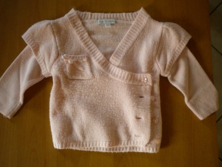 Gilet rose (REF 27V6)